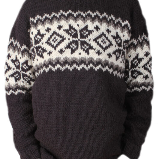 Mens Yukon Sweater - Charcoal